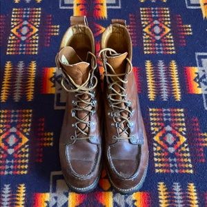 Vintage Leather Red Wing Irish Setter Boots